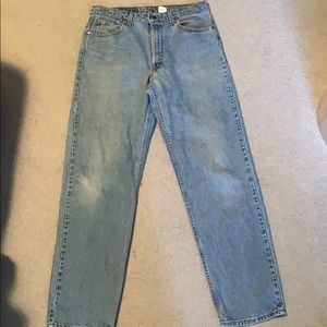 Levi’s 550 jeans men’s relaxed fit 36 x 34